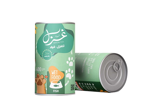 GHAZAL PATE WITH FISH FLAVOR COMPLETE CAT FOOD