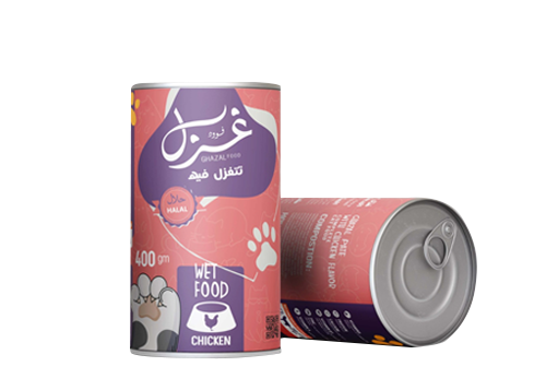 GHAZAL PATE WITH CHICKEN FLAVOR COMPLETE CAT FOOD